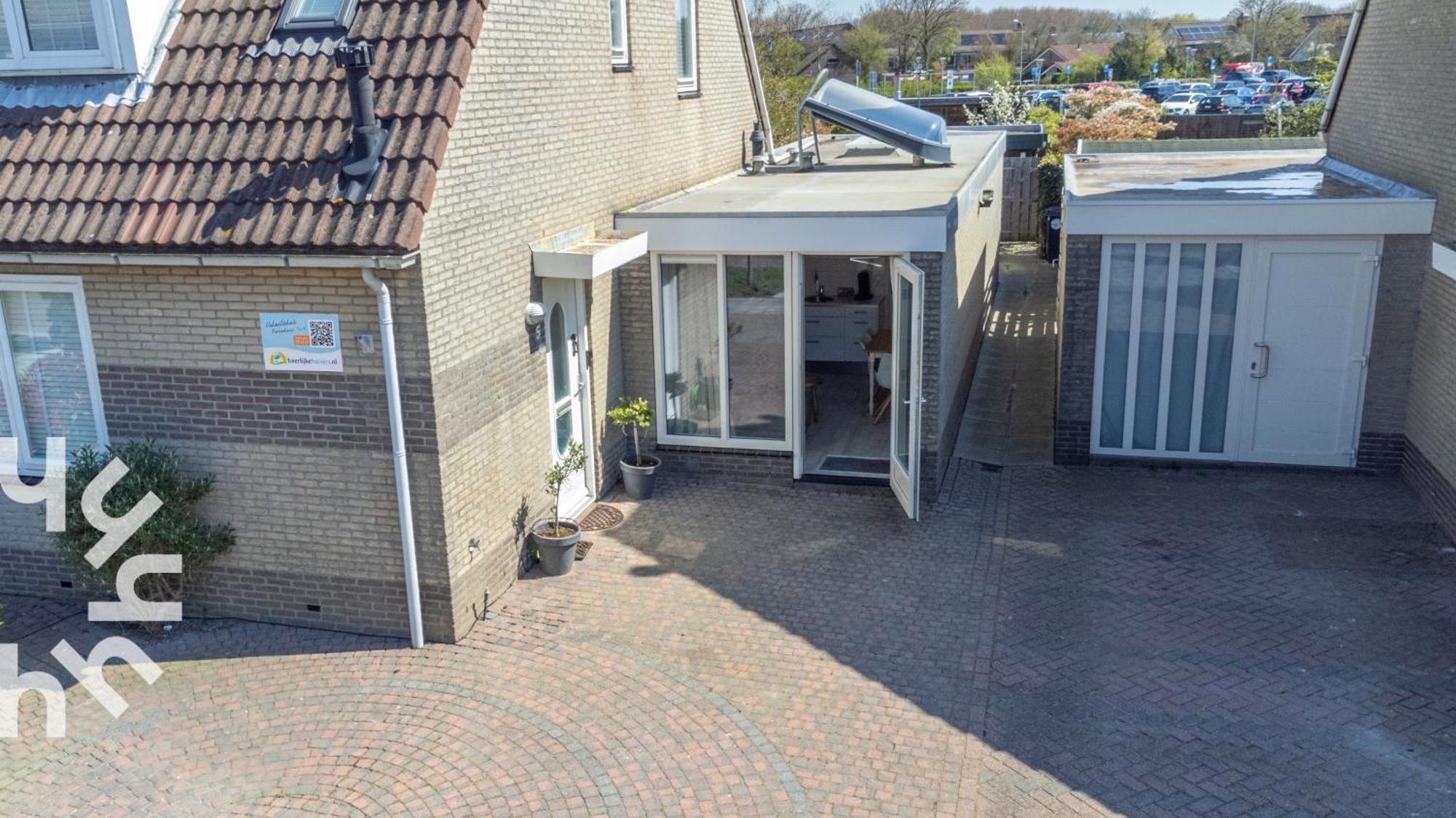 Fijne Vakantiewoning In Domburg Op Loopafstand Strand En Centrum Met Parkeerplaats Exterior photo